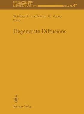 【预订】Degenerate Diffusions