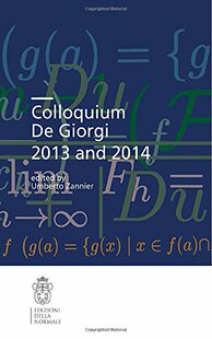 【预订】Colloquium De Giorgi 2013 and 2014