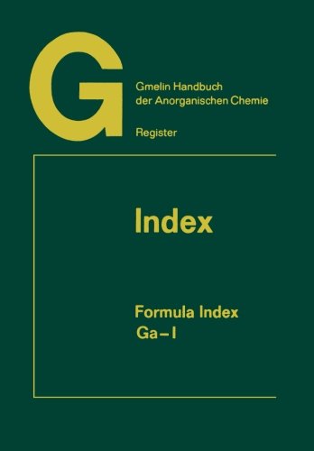 【预订】Index: Formula Index Ga-I
