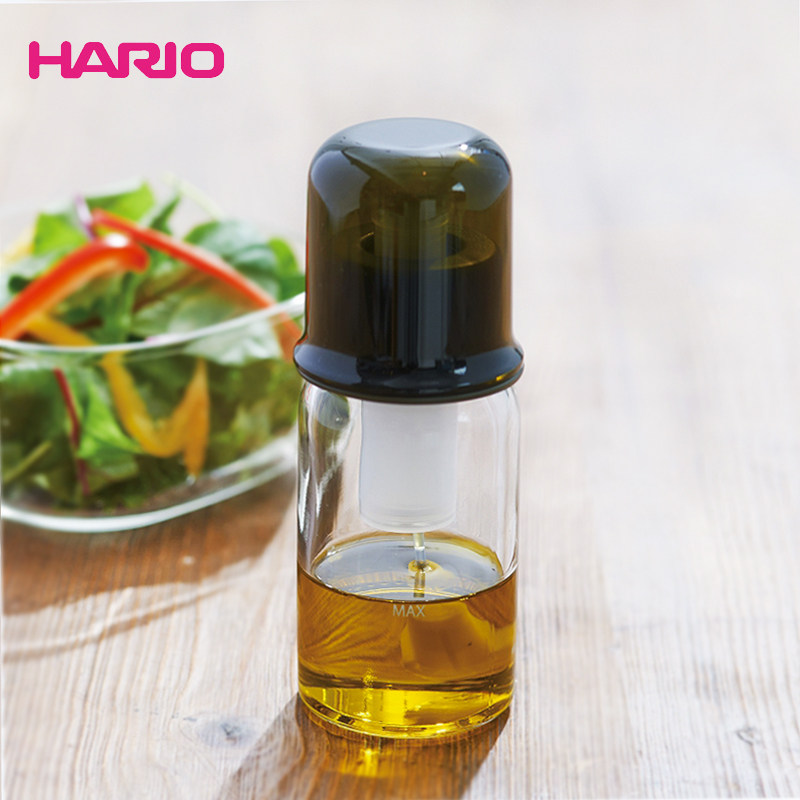 健康减油：HARIO 喷雾式玻璃油瓶