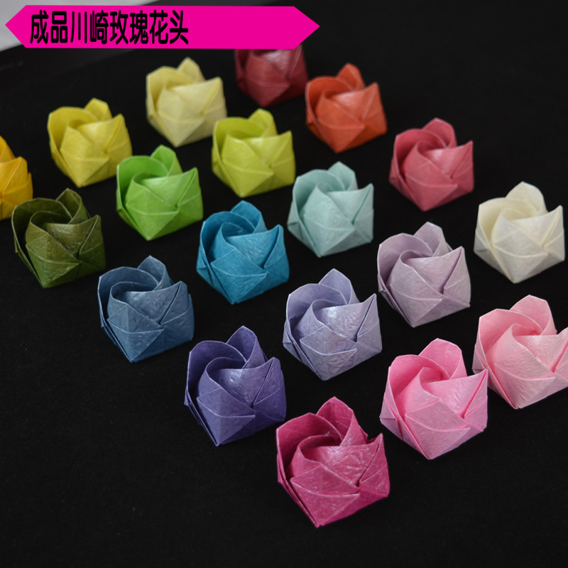 DIY手工折纸川崎玫瑰花手揉纸成品单朵川崎珠光纸玫瑰花头|ruв категории доставка цветов/цветок моделирования/растения садоводства, Diy моделирования цветы материалов, производство материалов (новый), скомкать бумагу - от Buy2taobao.com для оказания профессиональной услуги покупки агента Taobao