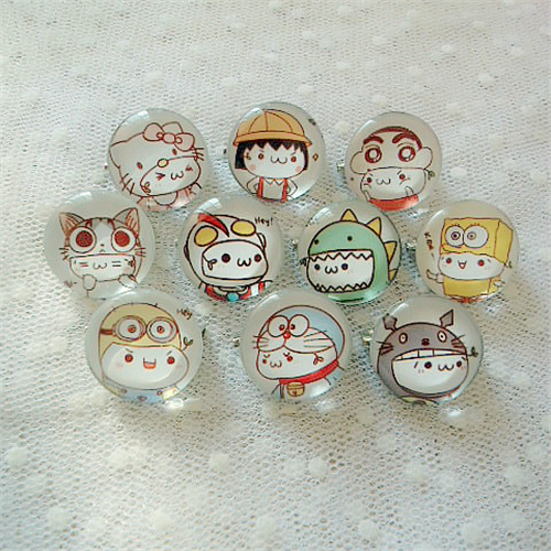 Broche Lovers en cristal artificiel - Ref 1180426 Image 1
