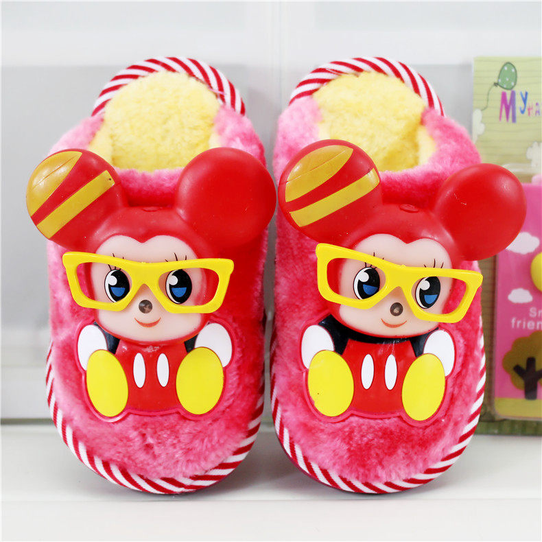 Pantoufles enfants en suède - Ref 987226 Image 1