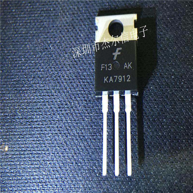 KA7912TU KA7912 1A 12V FSC/仙童 TO-220F 进口原装 可直拍 出样
