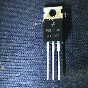KA7912TU KA7912 1A 12V FSC/仙童 TO-220F 进口原装 可直拍 出样