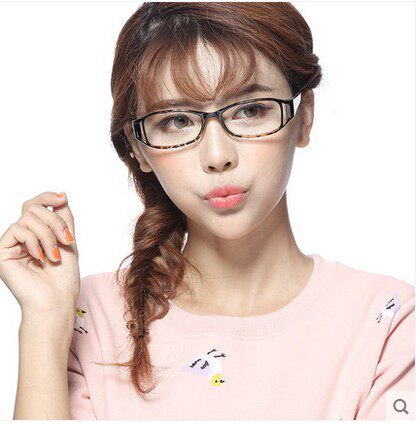 韩版超轻tr90镂空眼镜框近视女 成品眼睛框镜架复古全框个性配镜