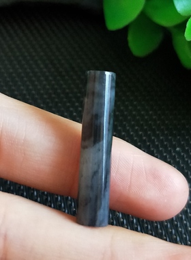 桶珠项链挂坠新疆和田玉籽料