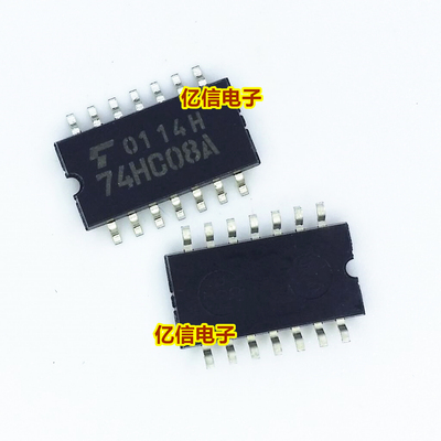 74HC08A TC74HC08AF SOP-14 体积5.2MM 逻辑芯片IC 原装正品正品