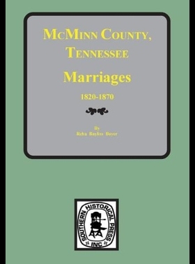 【预售】McMinn County, Tennessee Marriages 182