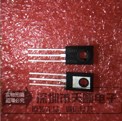 MJE172 MJE182 JE172G JE182G 1对3元 进口原装正品ON ！