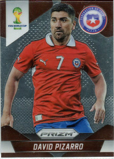 球星卡 440 2014 世界杯 prizm 足球 秘鲁 皮萨罗