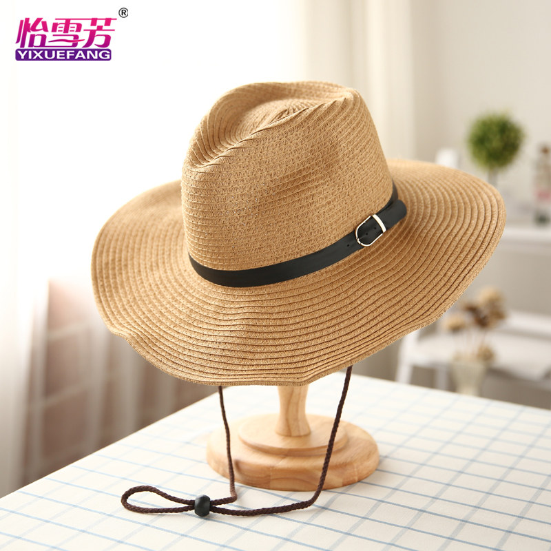 Yixue Fang Straw hat Ms. Topper Cowboy hat summer Couple cap Beach hat sunshade Dayan Maoin the Accessories/Leather belt/Hat/Muffler , Hat  category - from Buy2taobao.com to provide professional Taobao agent buy service