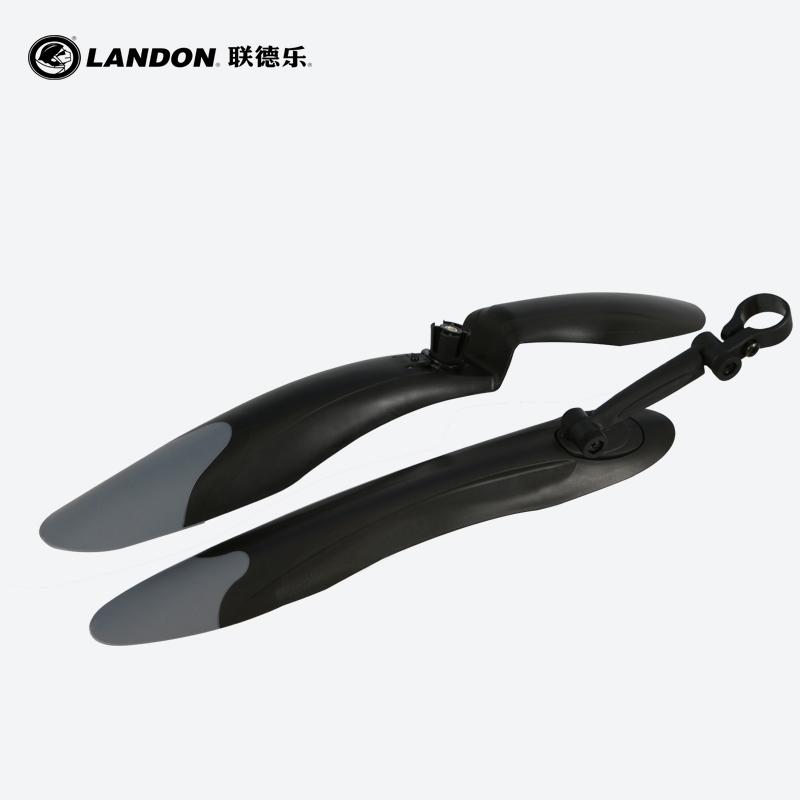 联德乐24寸26寸山地车自行车挡泥板 加长快拆自行车配件骑行装备