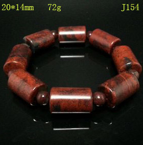 收藏乾坤玉 贵妃玉桂林鸡血玉节节高能量手链 手串 国寿驿站清仓