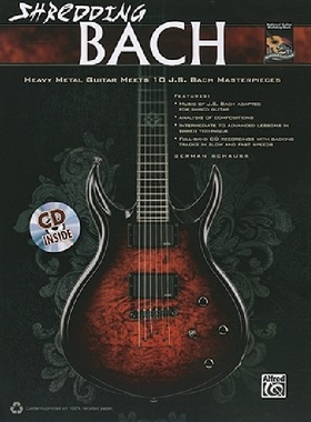 【预订】Shredding Bach: Heavy Metal Guitar M...