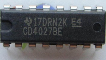 【昌胜电子】直插 CD4027BE 双J-K主从触发器 DIP-16