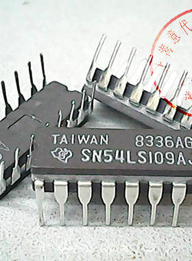 SN54LS109AJ  TI  DIP-16【散新质保】赛格市场G332室实体店 现货