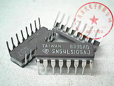 SN54LS109AJ  TI  DIP-16【散新质保】赛格市场G332室实体店 现货