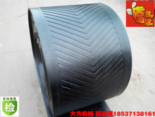 厂家直销黑色花纹输送带防滑传送带工业橡胶运输带帆布带尼龙带