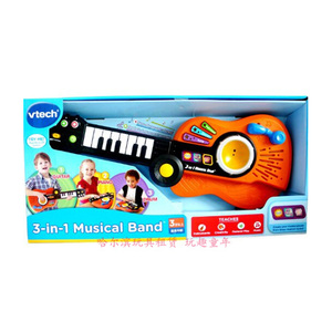 Vtech伟易达 多功能电子琴儿童吉他玩具3-6岁玩具租赁仅限哈尔滨