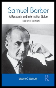 【预售】Samuel Barber: A Research and Information Guide