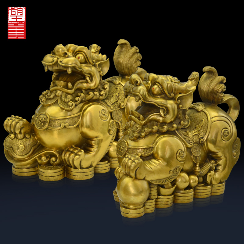 开光铜貔貅摆件