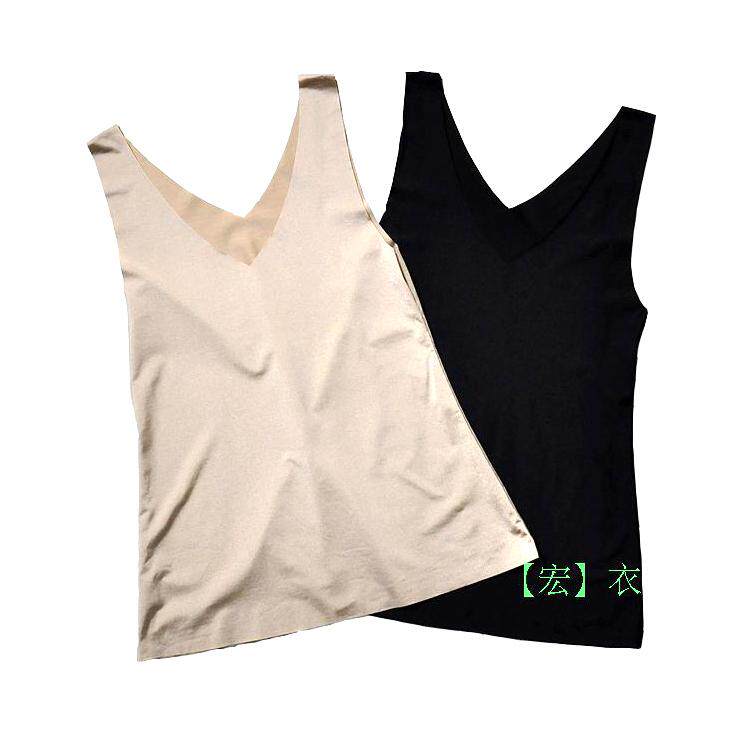 包邮新vs蝉翼裸色吊带背心uv