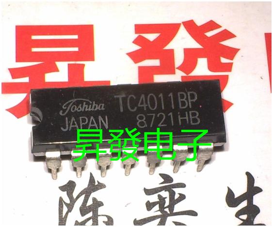 全新CD4011BE TC4011BP TC4011  TC4011BP HCF4011BP 直插
