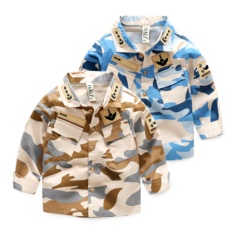 Chemise garcon à manche longue - Ref 2073784 Image 1