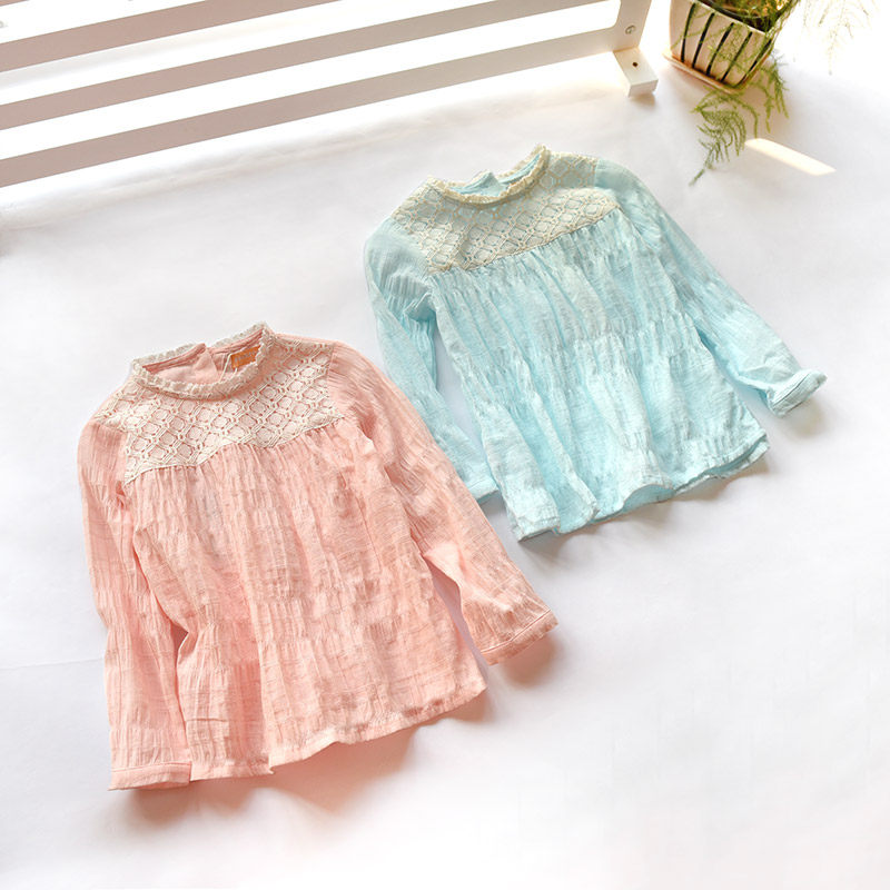 Chemise fille à manche longue - Ref 2086039 Image 1