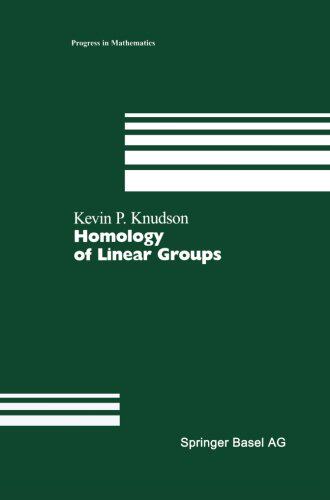 【预售】Homology of Linear Groups