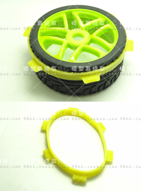 1/8模型粘胎工具 越野胎短卡公路胎GT房车 slash 727短卡轮胎通用