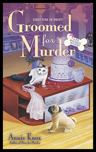 【预售】groomed for murder: a pet boutique mystery