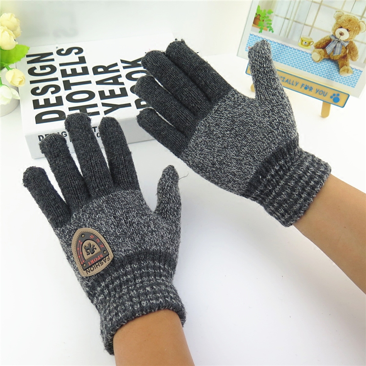 Gants pour homme en de laine - Ref 2781518 Image 2