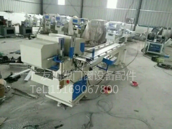 双头45°90度塑料切割锯机床断桥铝合金塑钢门窗加工机器设备配件