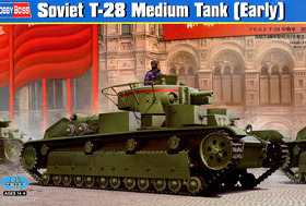 HOBBYBOSS/小号手 83851 苏联 T-28 中型坦克前期型