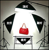 左右柔光箱 特价 100cm静物拍摄台 柔光箱四灯静物台摄影棚 促销