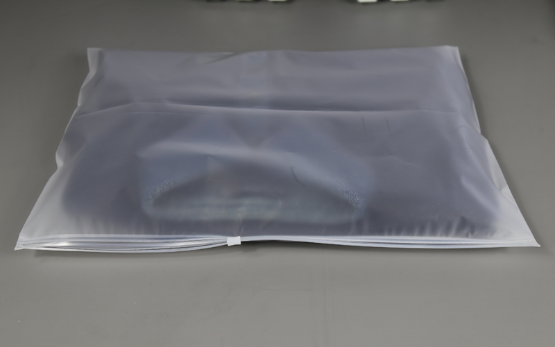 工廠直銷毛衣包裝袋CPE磨砂拉鏈包裝袋40x32x20絲10只8元