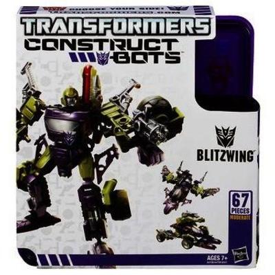 玩物尚志 变形金刚构筑战士 组装变形系列 拼装 三变 闪电 A4708