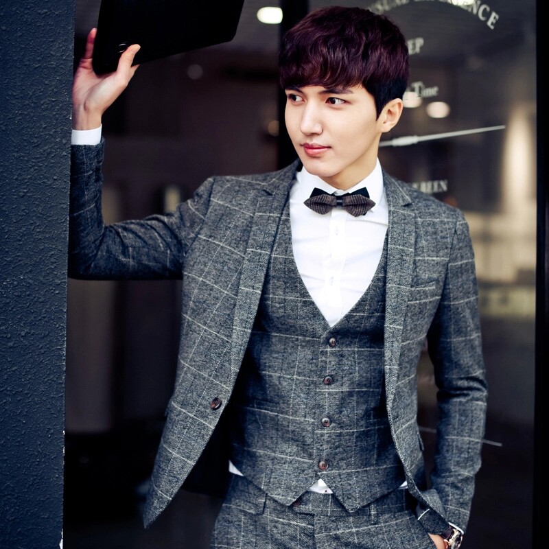 Costume homme en cachemire pour Quatre saisons - Ref 1555783 Image 1