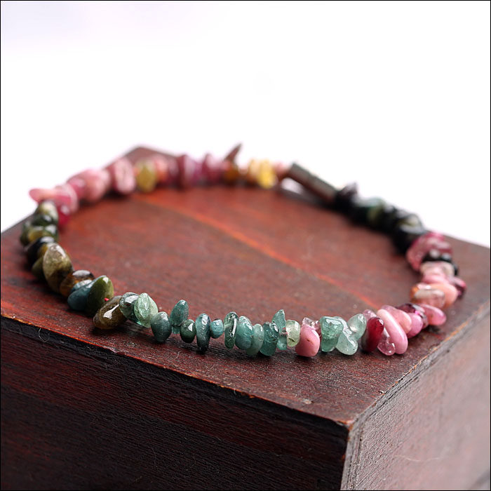 天然碧玺随型碎石手链女天然碧玺随型手串在类目 饰品/流行首饰/时尚饰品新, 手链中 - 来自Buy2taobao.com提供专业的淘宝代购服务