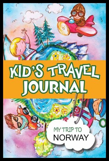 【预售】kids travel journal: my trip to norway