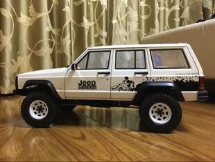 1:10 axial-SCX1090046 JEEP切洛基模型车贴车壳个性改装拉花