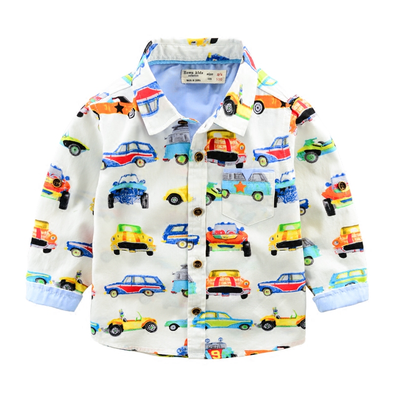 Chemise garcon à manche longue - Ref 2081994 Image 1