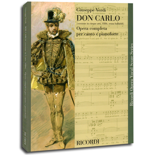 Don Carlo (5 Acts)Opera Completa per canto e pianoforte