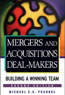 【预售】Mergers and Acquisitions Deal-Makers: Building