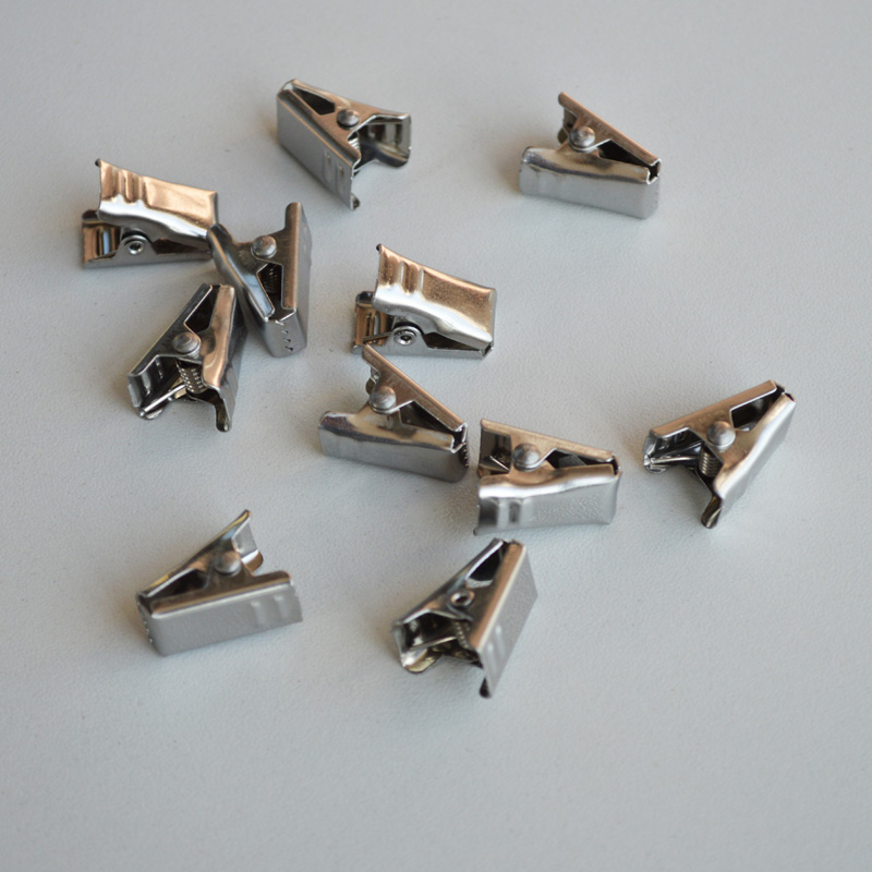 不带钩夹子 不锈钢夹子 不锈钢窗帘夹 无挂钩夹子 窗帘夹 锯齿夹