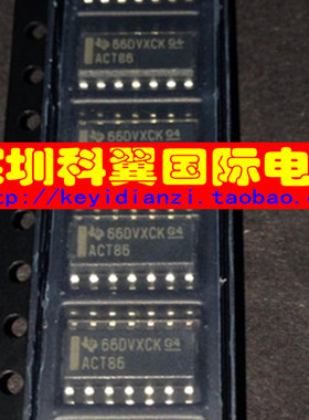 ACT86   SN74ACT86DR四路输入异或门 贴片SOP-14全新原装直接拍下