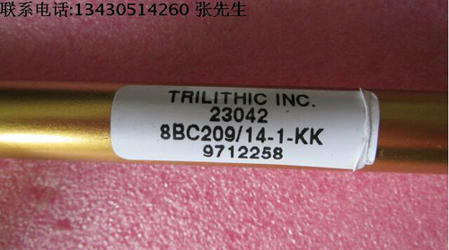 美国进口 TRILTHIC 8BC-209/14-1-KK 209MHz SMA母 RF 射频微波同轴带通滤波器 质量包好，包能用 可提供详细测试图 品牌：TRILTHIC 型号： 8BC-209/14-1-KK 中心频率：209MHz 带宽：14MHz 接头：SMA F