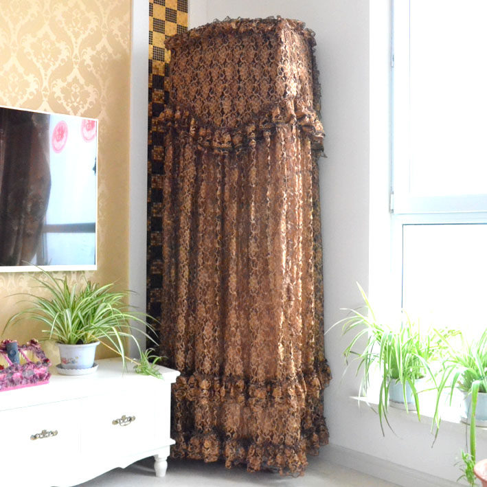 包邮 新款博文布艺百味人生系列 加长柜空立式空调套空调罩防尘套